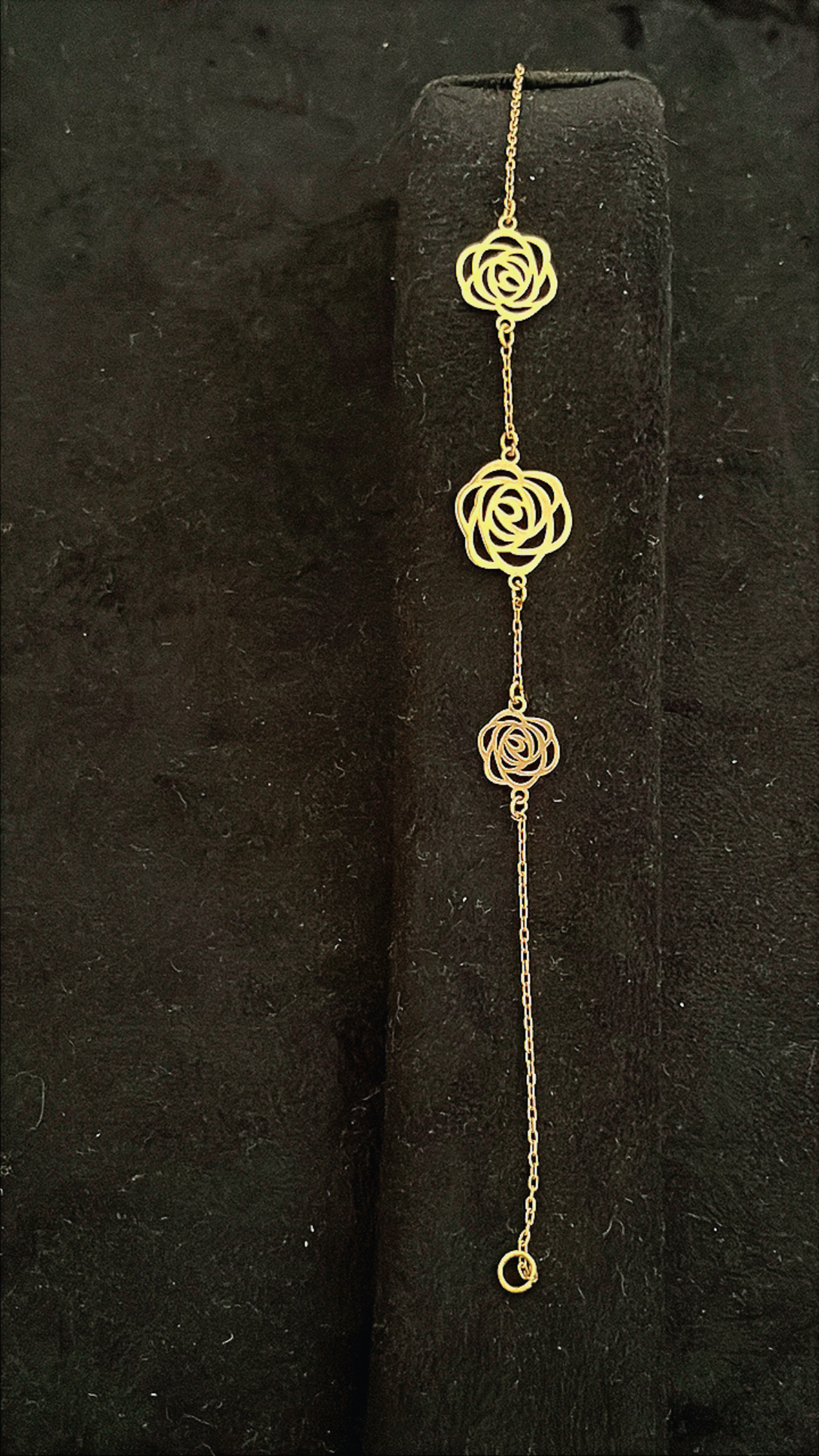 دستبند گل رز