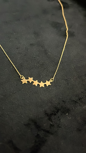 پلاک و زنجیر ستاره