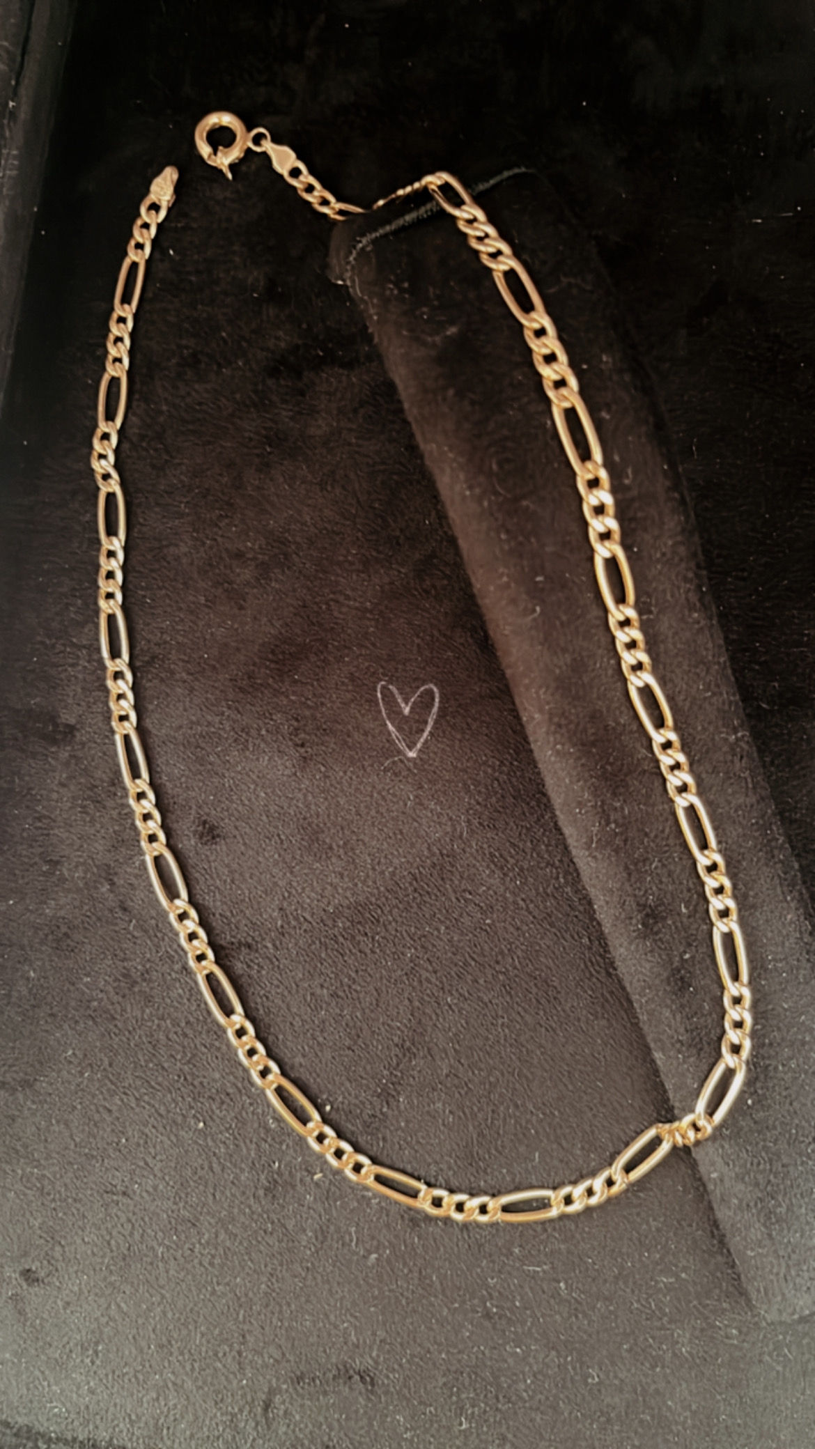 وزن زنجیر ۷ گرم و ۱۶۰ سوت